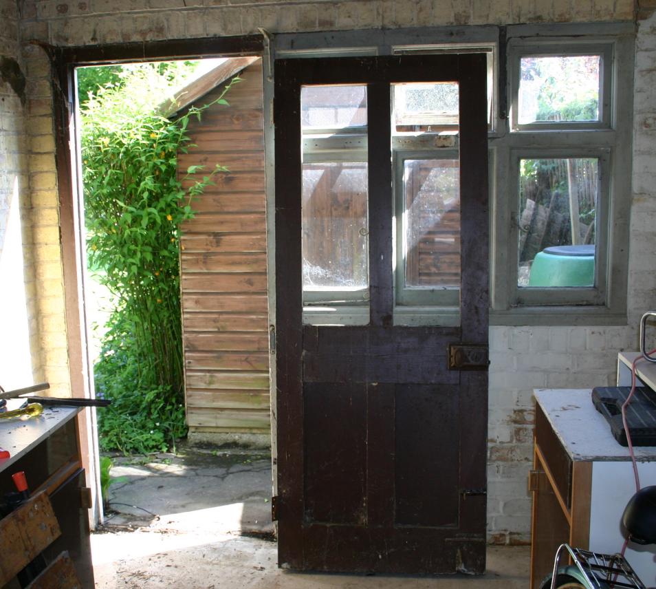 Removal of the back door.