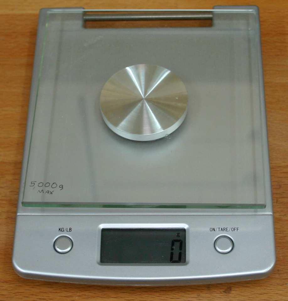 Photograph of Digital scales.