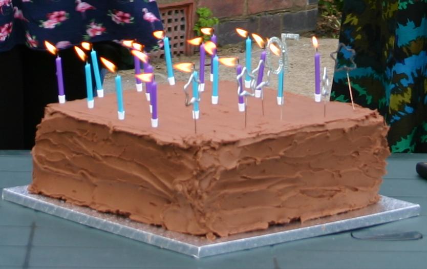 Trish's Birthday Cake.