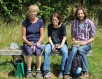 Friday 29th July, picnic lunch at the Rollright Stones, Gloucestershire.