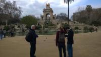 Sunday 22nd March, Cascada Fountain at Park de la Ciutadella, Barcelona.