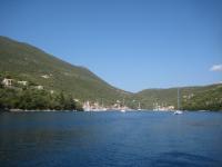 Monday morning 14th September, looking back to Sivota