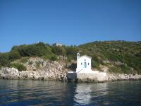 Wednesday evening 16th September, approaching Vathy, Ithaki