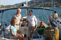 Wednesday afternoon, 16th September, moored at Vathy, Ithaki (Ithaca)