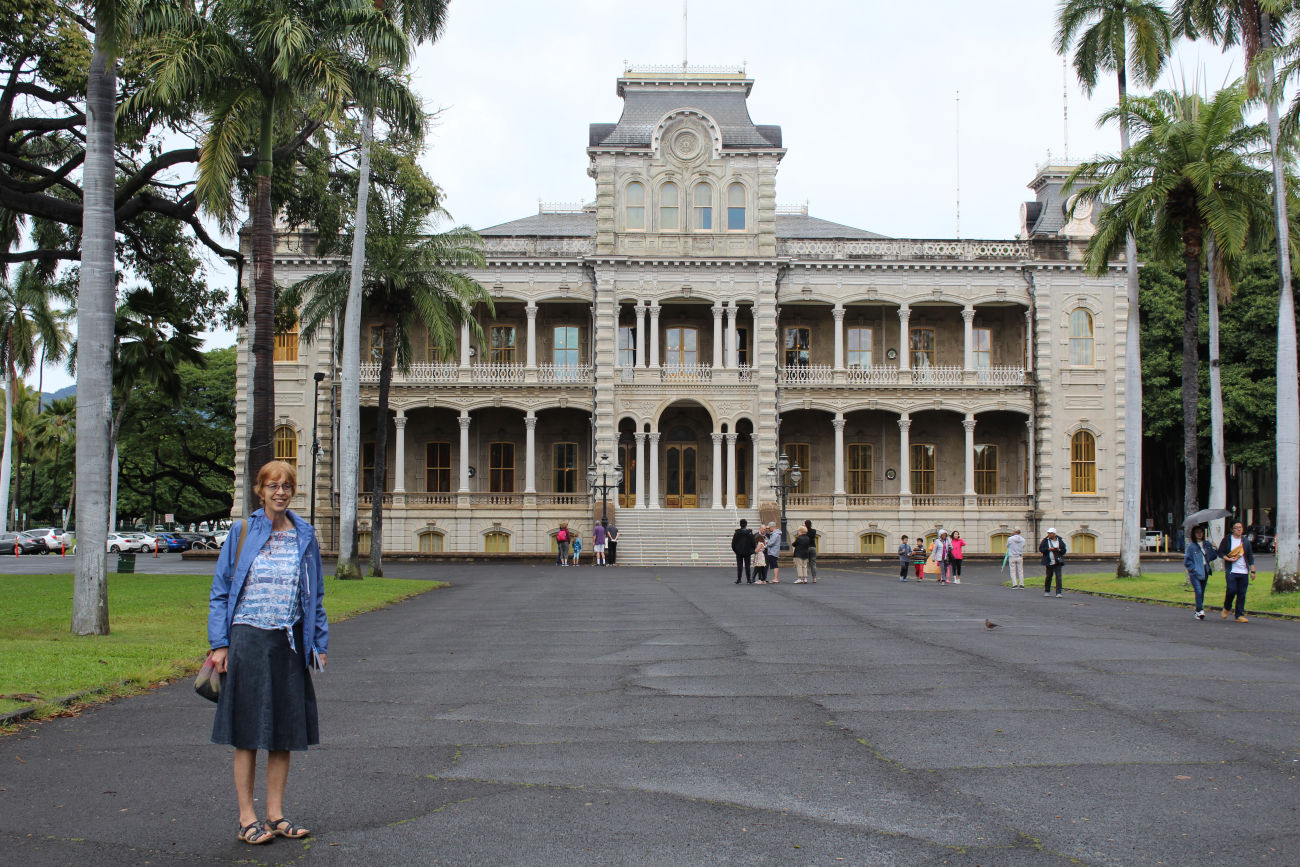 Iolani Palace, Honolulu.