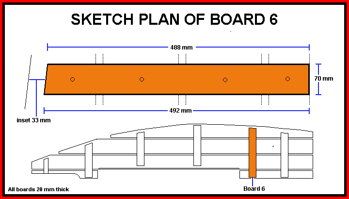 Sketch plan of Board 6