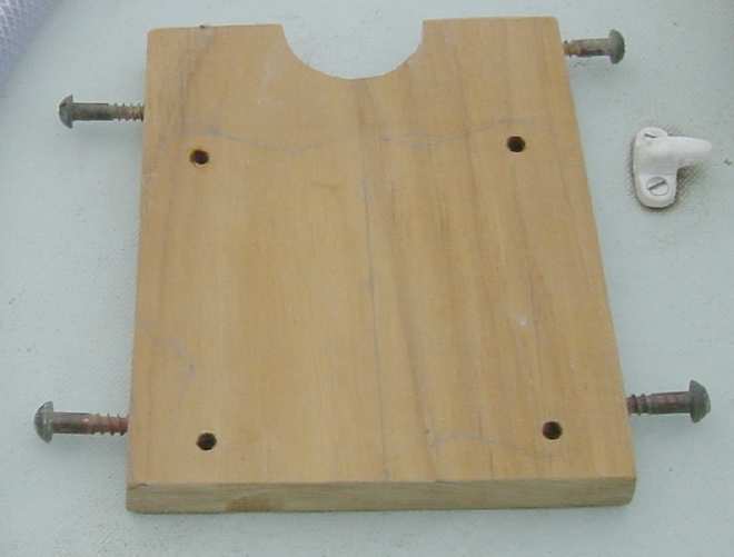 Photograph of new mounting board