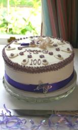 100 Birthday cake