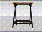 A Workmate portable work bench