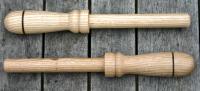 Two completed belaying pins