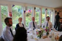 Monday 5th June, Guests at the Holly Table.