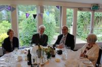 Monday 5th June, Guests at the Ash Table.